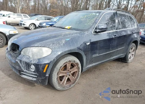 2009 BMW X5 xDrive48I z USA, uszkodzony, nr VIN 5UXFE83509L170550